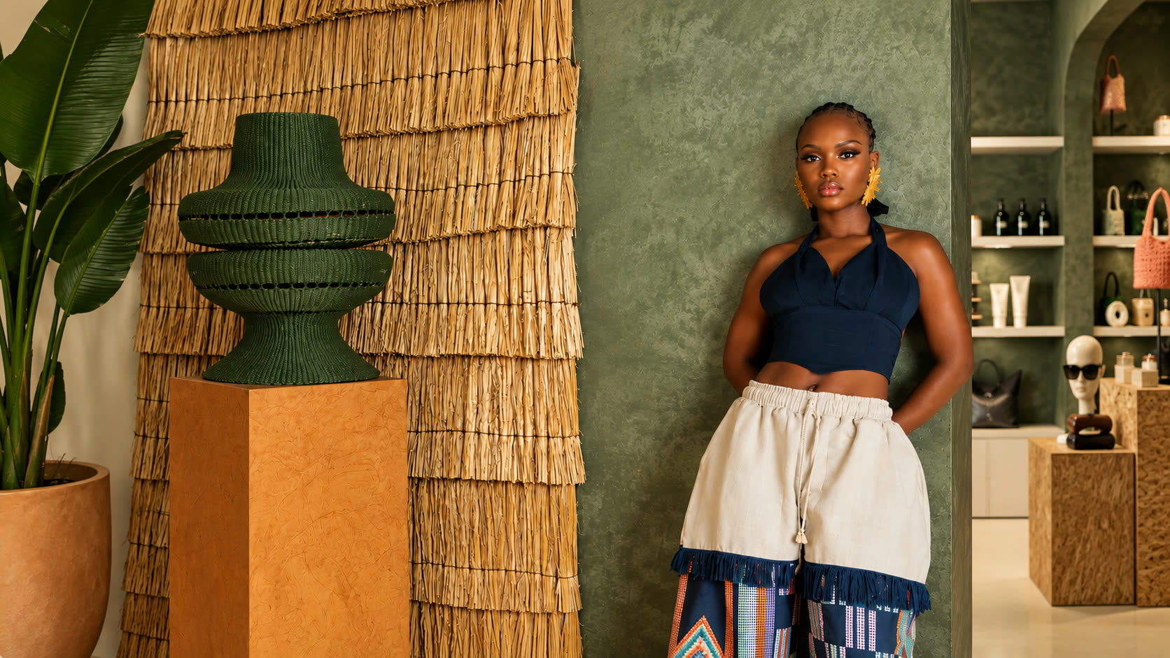Kenten fashion — woven and printed textiles